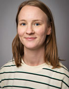 en person med langt hår